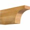 Ekena Millwork Huntington Rough Sawn Rafter Tail, Western Red Cedar, 4"W x 8"H x 18"L RFT04X08X18HUN00RWR - alternate 1
